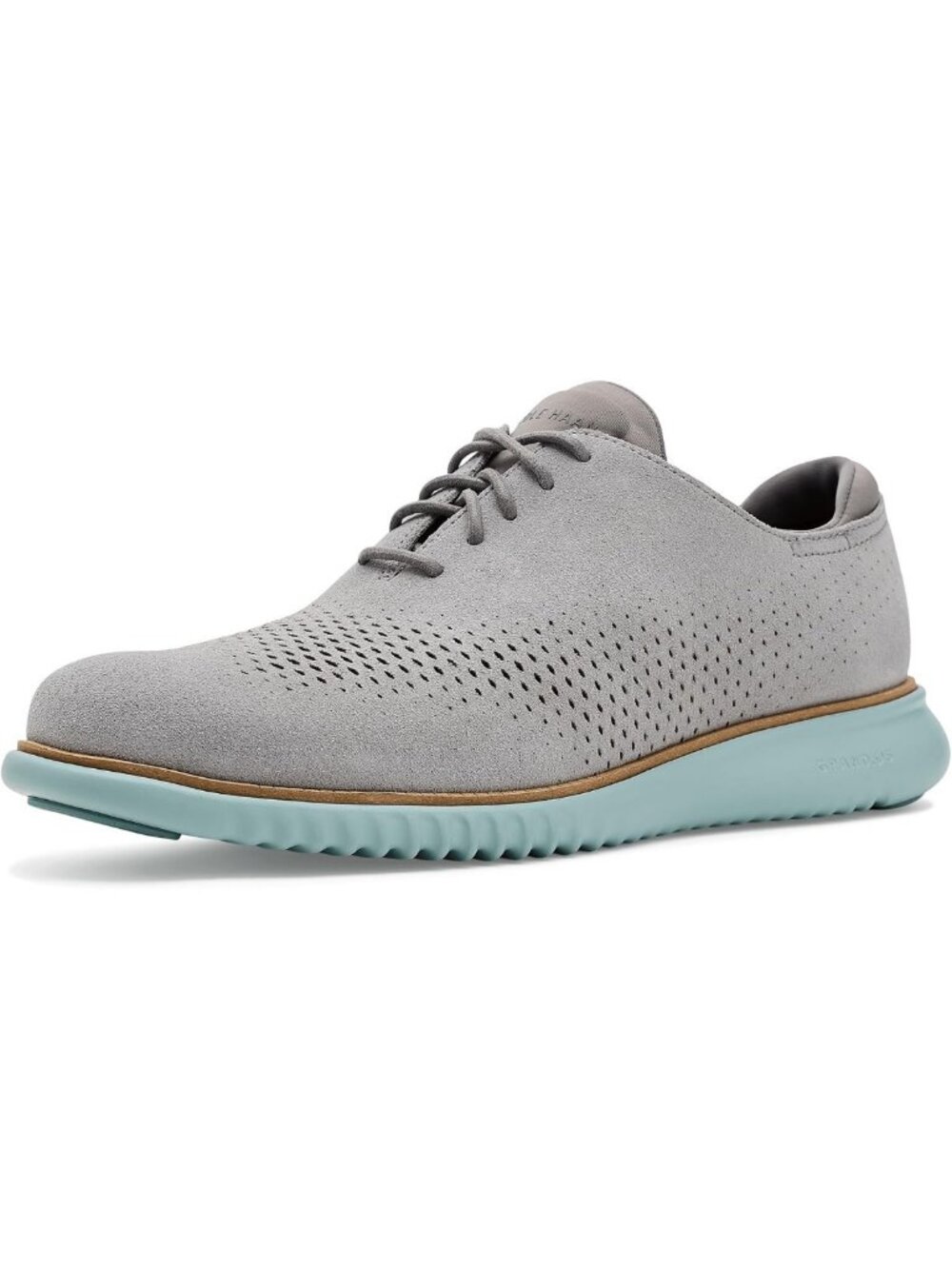 Stylish Men's Wingtip Oxfords | Comfortable Laser Cut Design | Versatile Dress